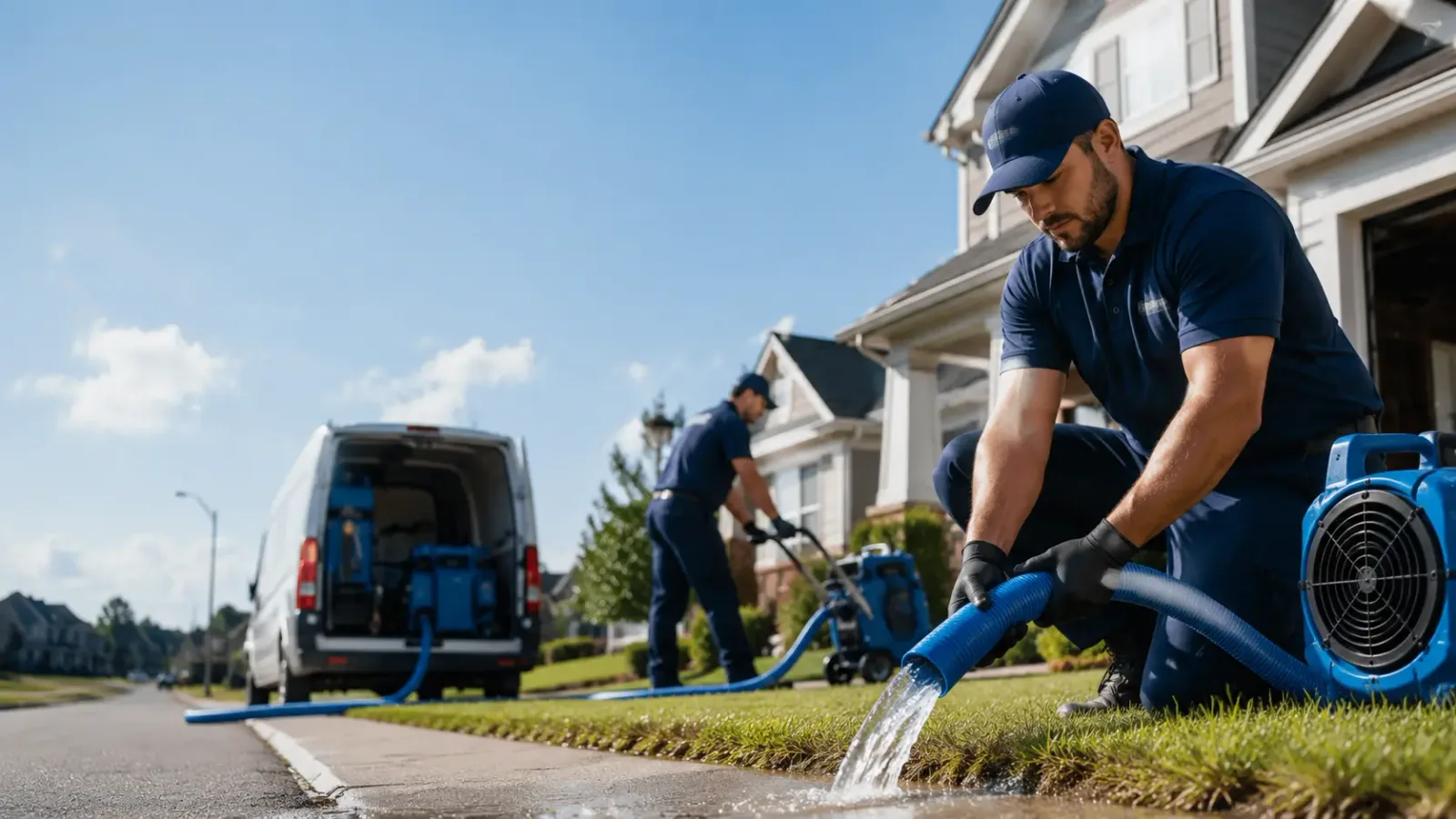 Flood Damage Restoration in Brock, NE